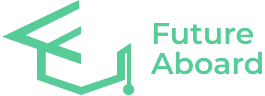 LOGO MODERATE CYAN WITH TEXT